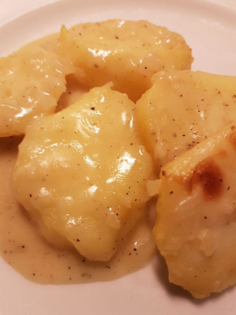 Béchamelkartoffeln - vegan und munter